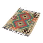 Tapis Kilim Chobi 77x60 kilim en laine afghane tissé main