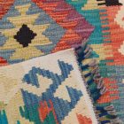Tapis Kilim Chobi 77x60 kilim en laine afghane tissé main