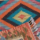 Tapis Kilim Chobi 95x64 kilim en laine afghane tissé main