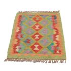 Tapis Kilim Chobi 90x56 kilim en laine afghane tissé main