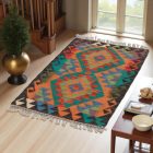Tapis Kilim Chobi 86x61 kilim en laine afghane tissé main