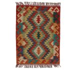 Tapis Kilim Chobi 64x91 kilim en laine afghane tissé main