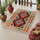 Tapis Kilim Chobi 66x94 kilim en laine afghane tissé main