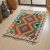 Tapis Kilim Chobi 80x62 kilim en laine afghane tissé main
