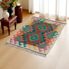 Tapis Kilim Chobi 67x89 kilim en laine afghane tissé main