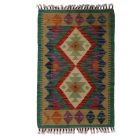 Tapis Kilim Chobi 92x63 kilim en laine afghane tissé main