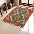 Tapis Kilim Chobi 58x90 kilim en laine afghane tissé main