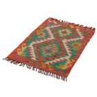 Tapis Kilim Chobi 58x90 kilim en laine afghane tissé main