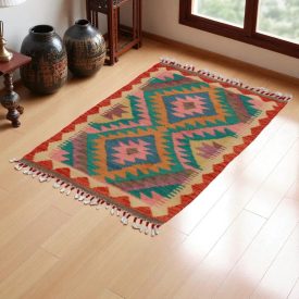 Tapis-Kilim-Chobi-62x91-kilim-en-laine-afghane-tisse-main