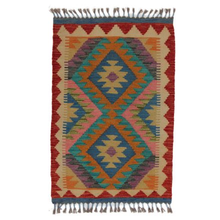 Tapis Kilim Chobi 93x62 kilim en laine afghane tissé main