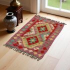 Tapis Kilim Chobi 59x84 kilim en laine afghane tissé main