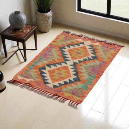 Tapis Kilim Chobi 65x98 kilim en laine afghane tissé main