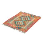 Tapis Kilim Chobi 88x60 kilim en laine afghane tissé main