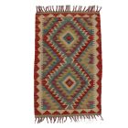 Tapis Kilim Chobi 60x88 kilim en laine afghane tissé main