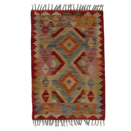 Tapis Kilim Chobi 90x61 kilim en laine afghane tissé main