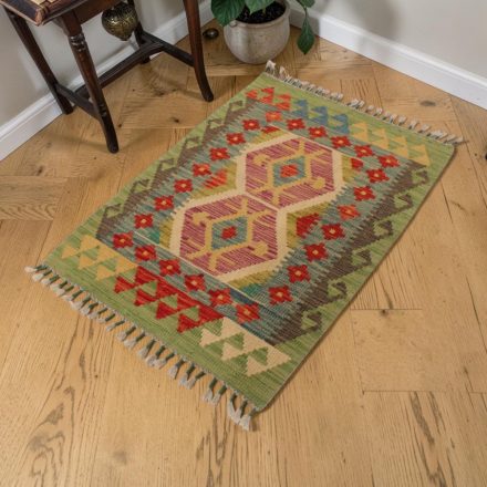 Tapis Kilim Chobi 64x90 kilim en laine afghane tissé main