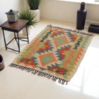 Tapis Kilim Chobi 89x61 kilim en laine afghane tissé main