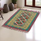 Tapis Kilim Chobi 85x60 kilim en laine afghane tissé main