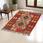 Kilim ethnique Chobi 119x86 Tapis Kilim afghan tissé main