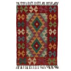 Kilim ethnique Chobi 119x86 Tapis Kilim afghan tissé main