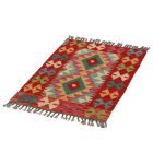 Kilim ethnique Chobi 119x86 Tapis Kilim afghan tissé main