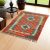 Tapis Kilim Afghan 120x88 kilim ethnique tissé main