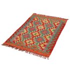 Tapis Kilim Chobi 125x79 Kilim afghan en laine tissé à la main