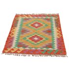 Tapis Kilim Chobi 77x124 kilim en laine afghane tissé main