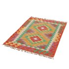 Tapis Kilim Chobi 77x124 kilim en laine afghane tissé main