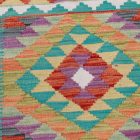 Tapis Kilim Chobi 77x124 kilim en laine afghane tissé main