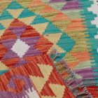 Tapis Kilim Chobi 77x124 kilim en laine afghane tissé main