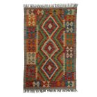 Tapis Kilim Chobi 88x120 kilim en laine afghane tissé main