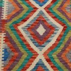 Tapis Kilim Chobi 88x120 kilim en laine afghane tissé main