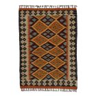 Tapis Kilim Chobi 76x202 kilim en laine afghane tissé main