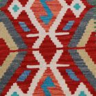 Tapis Kilim Chobi 120x87 Kilim afghan en laine tissé à la main