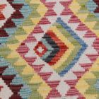 Tapis Kilim Chobi 126x86 Kilim afghan en laine tissé à la main