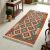 Tapis Kilim Chobi 60x90 kilim en laine afghane tissé main