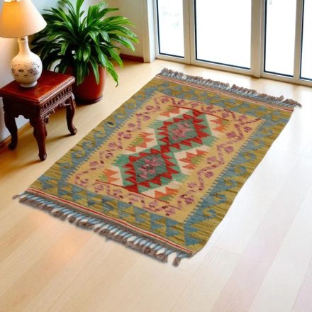 Tapis Kilim Chobi 62x80 kilim en laine afghane tissé main
