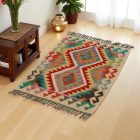 Tapis Kilim Chobi 94x58 kilim en laine afghane tissé main