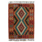 Tapis Kilim Chobi 88x64 kilim en laine afghane tissé main