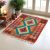 Tapis Kilim Chobi 88x67 kilim en laine afghane tissé main