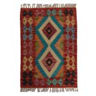Tapis Kilim Chobi 88x67 kilim en laine afghane tissé main
