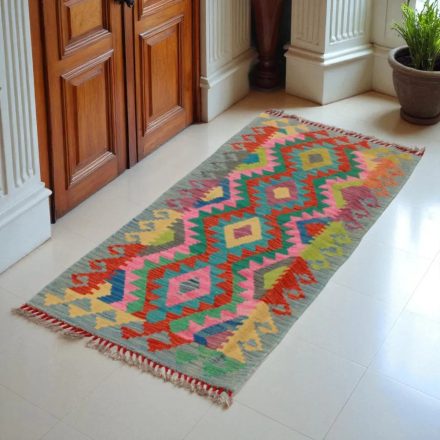 Tapis-Kilim-tisse-main-Chobi-65x164-Kilim-afghan