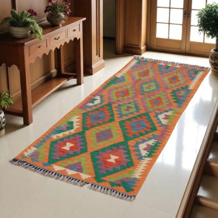 Tapis-Kilim-tisse-main-Chobi-77x198-Kilim-afghan