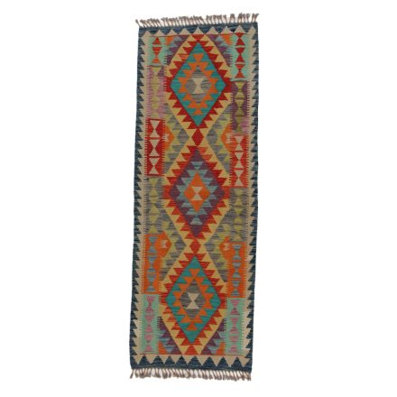 Tapis-Kilim-tisse-main-Chobi-74x205-Kilim-afghan