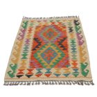 Tapis Kilim Chobi 123x78 kilim en laine afghane tissé main
