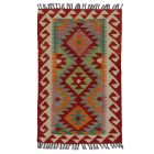 Tapis Kilim Chobi 152x101 Kilim afghan en laine tissé à la main