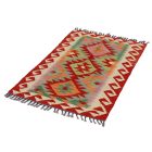 Tapis Kilim Chobi 152x101 Kilim afghan en laine tissé à la main