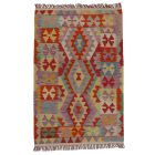 Tapis Kilim Chobi 152x101 Kilim afghan en laine tissé à la main
