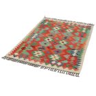 Tapis Kilim tissé main 131x93 Kilim afghan en laine
